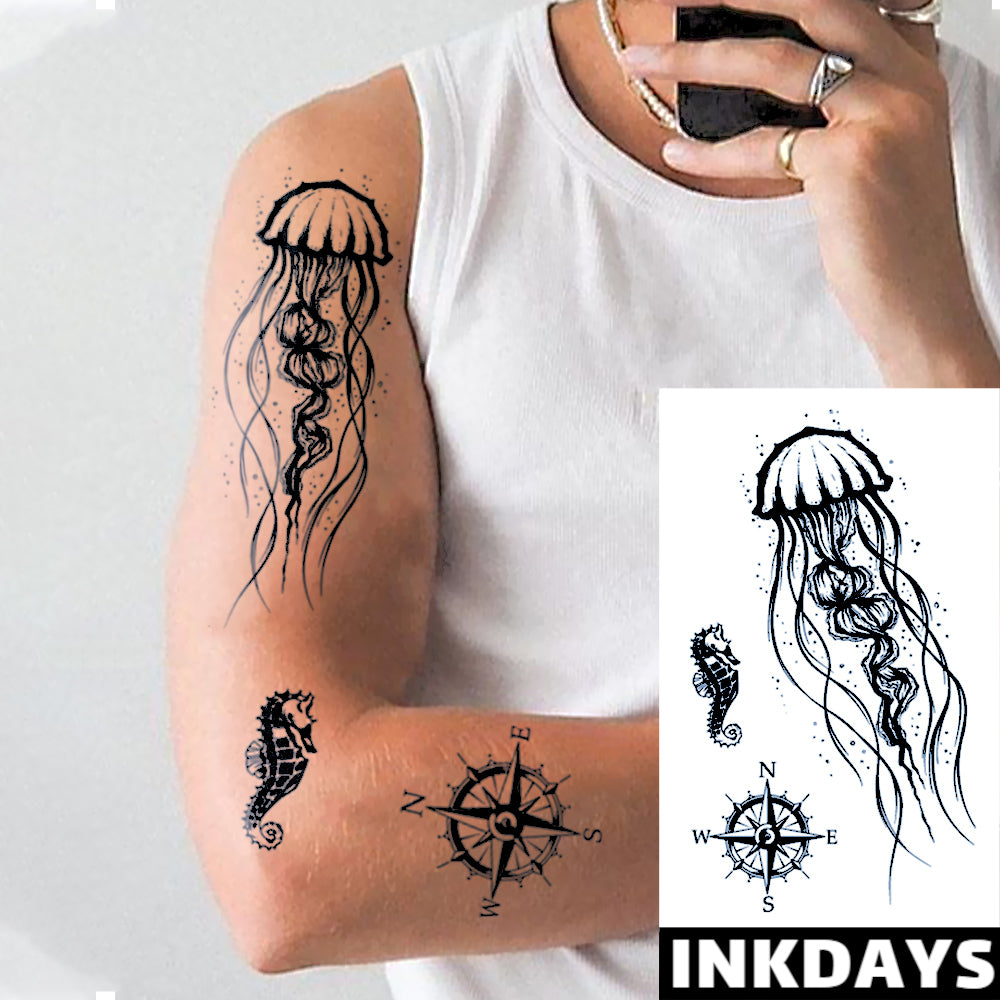 Jellyfish Compass - Inkdays