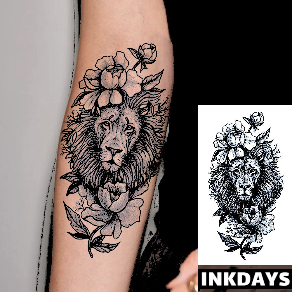 Lion Drawing - Inkdays