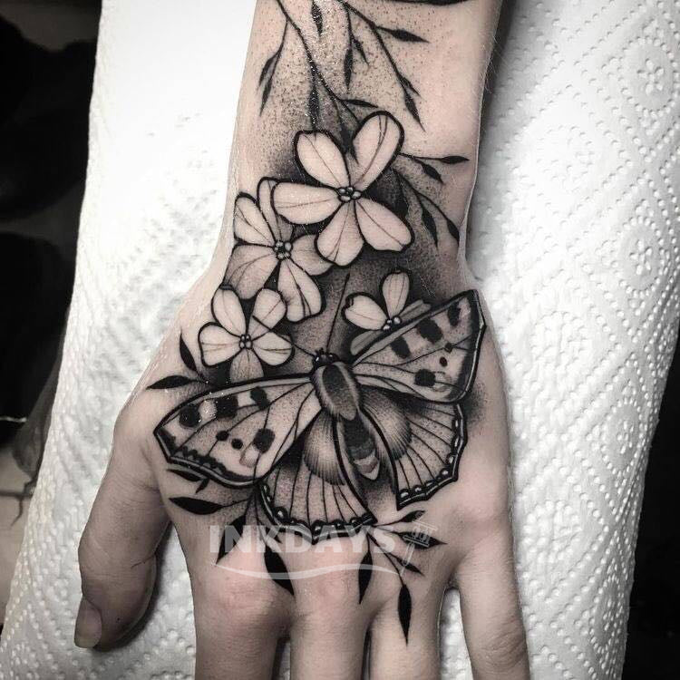 Butterfly Hand - Inkdays