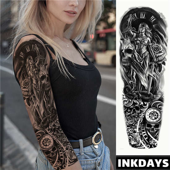 Justitia Sleeve - Inkdays