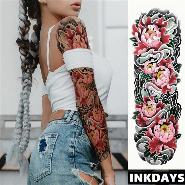 Peony Sleeve - Inkdays