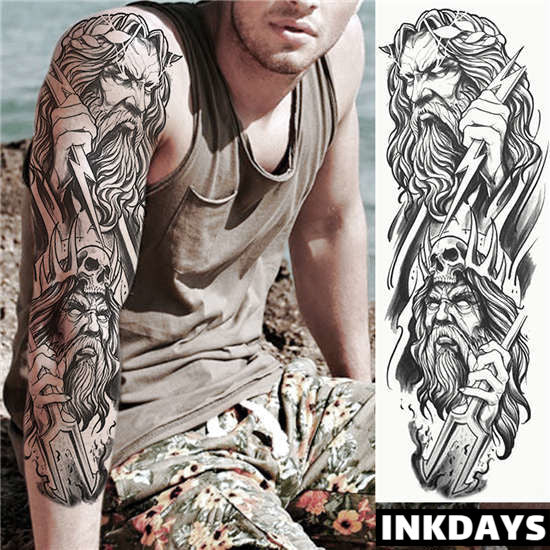 Zeus Lightning Sleeve - Inkdays