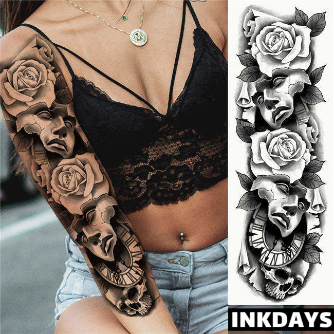 Face Statue Sleeve - Inkdays