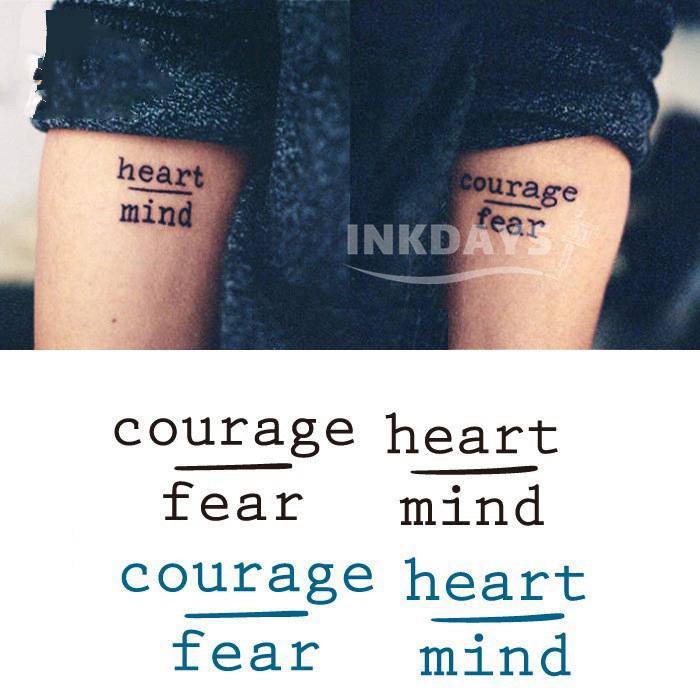 Courage & Fear - Inkdays