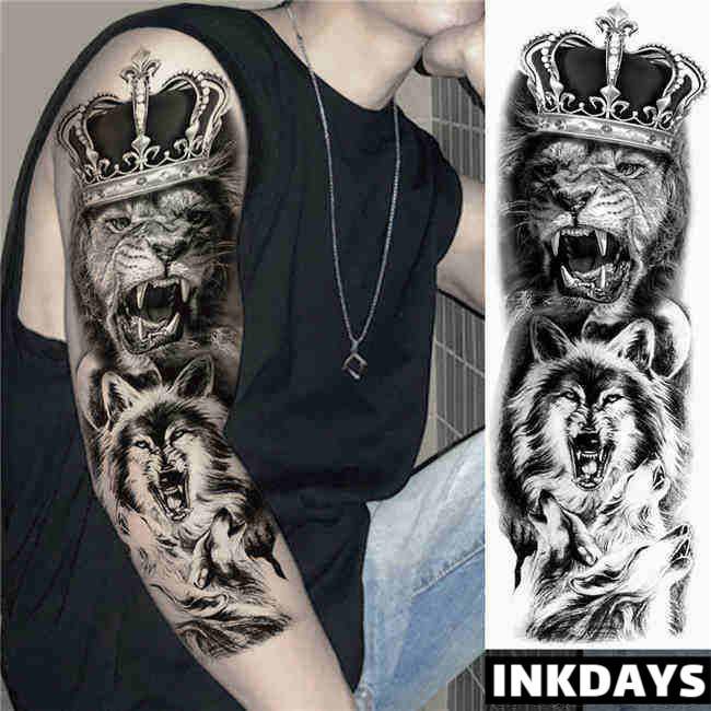 Roaring King Sleeve - Inkdays