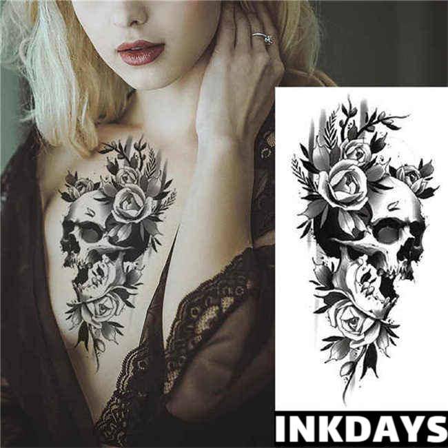 Rose Skull - Inkdays